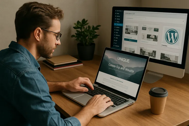 Hoe krijg ik een unieke Wordpress site?